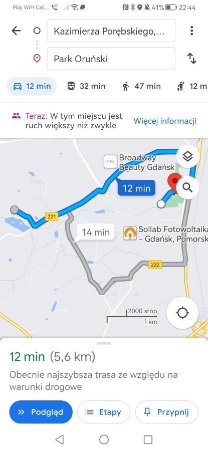 Appartamento Przytulna Kawalerka Z Ogrodem Danzica Esterno foto