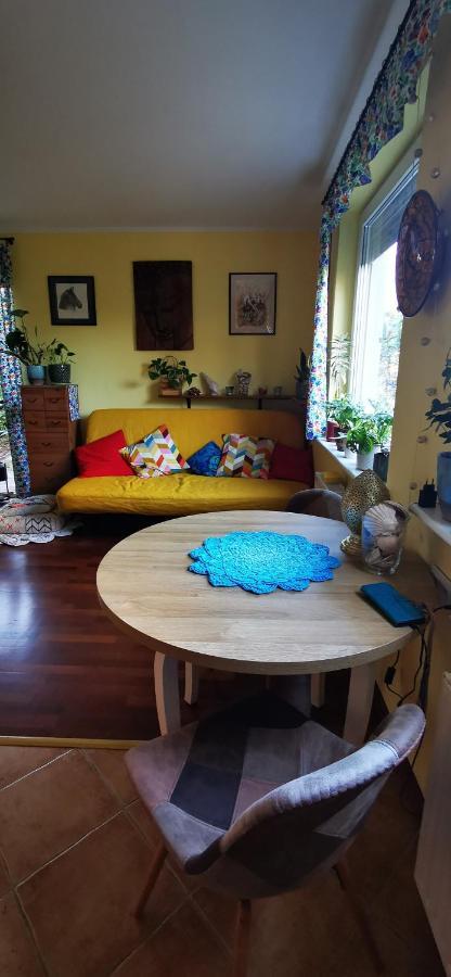 Appartamento Przytulna Kawalerka Z Ogrodem Danzica Esterno foto